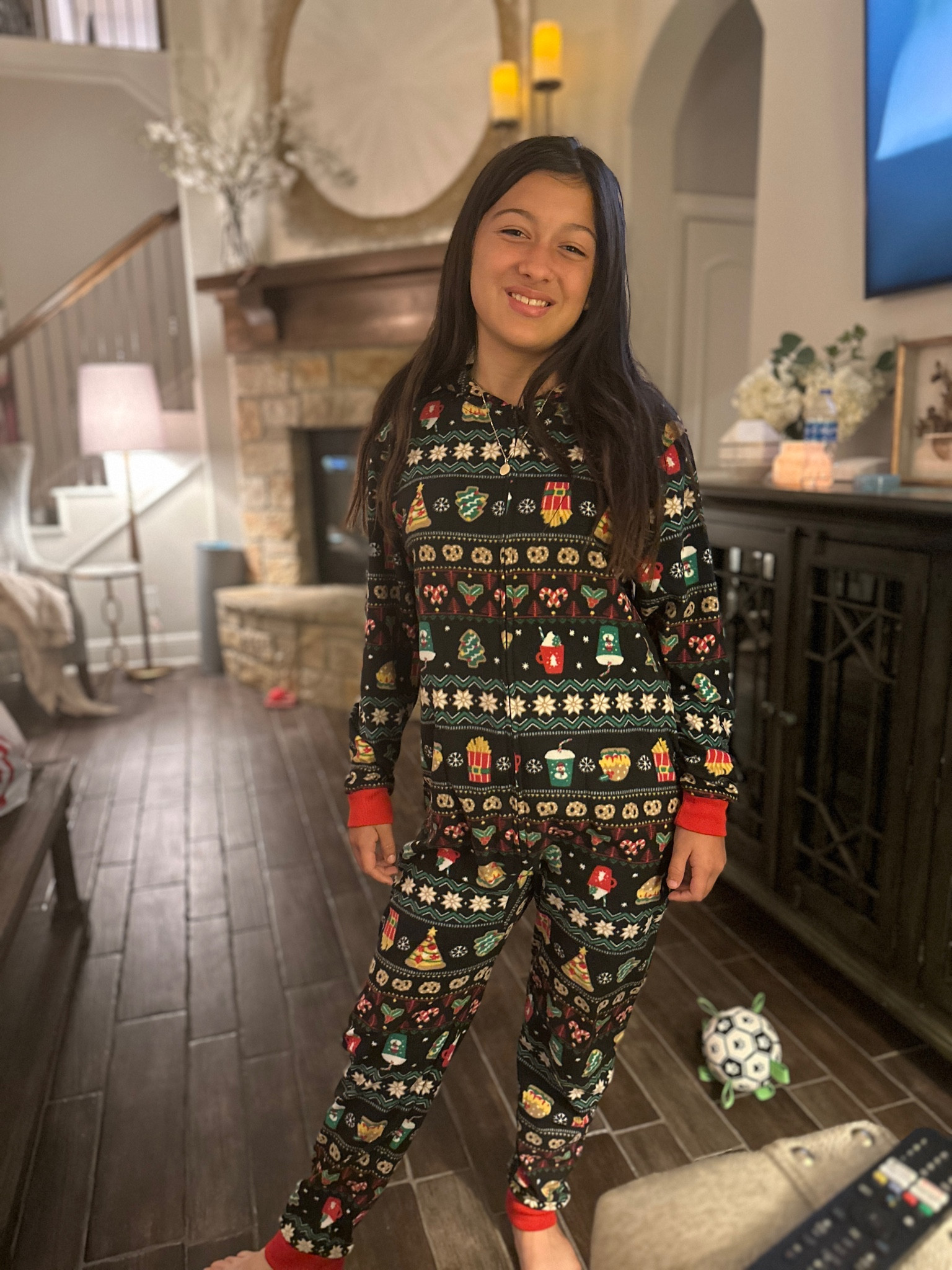 Harper picked out this cute Christmas onsie at Target today! #targetstyle