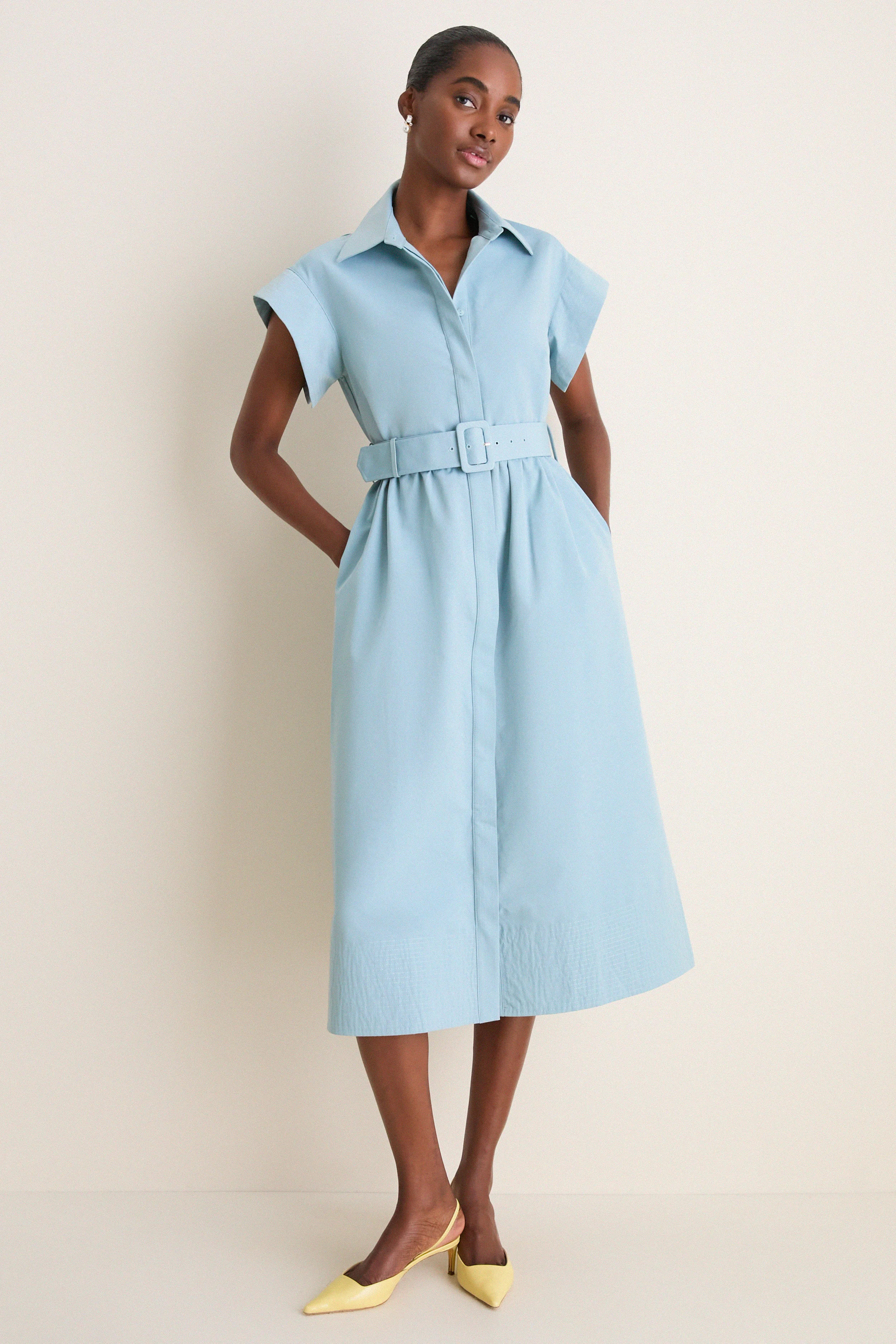 Slate Blue Chloe Dress | Tuckernuck (US)