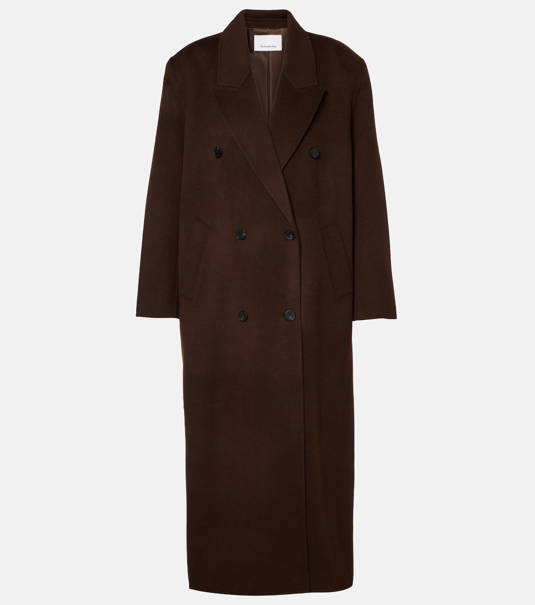 Gaia double-breasted wool-blend coat | Mytheresa (UK)