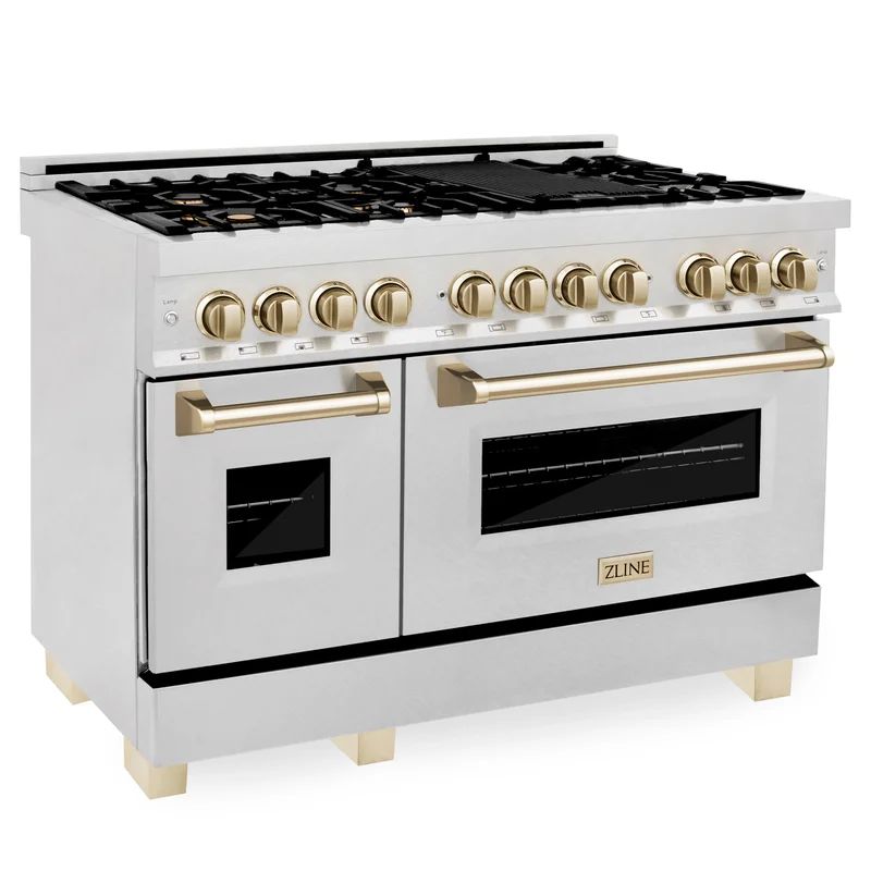 Autograph Edition 48" 6 cu. ft. Freestanding Dual Fuel Range with Griddle | Wayfair North America