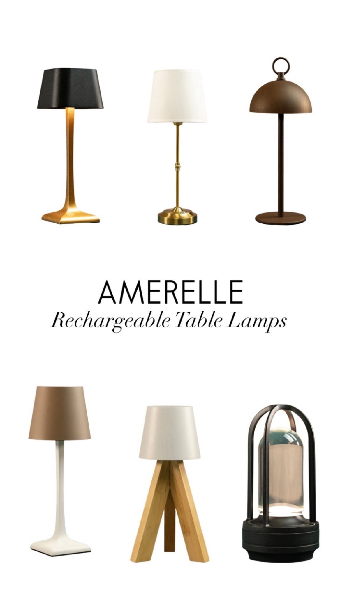 Dining al fresco without my portable rechargeable Amerelle table lamp?

NEVER!

Amerelle does it again! This time with their new portable and rechargeable table lamps. Each lamp is water resistant in addition to being rated for indoor AND outdoor use which makes them the perfect home accessory this summer. Not only do they have a wide range of designer friendly styles but the quality is exceptional. Crafted from either metal or wood, each lamp is outfitted with touch control features including on/off and adjustable color temperature. I am using the Oxford Rechargeable Table Lamp in Khaki/Matte White and it blends seamlessly with my indoor and outdoor decor.

Amerelle Wallplates | Interior Design | Classical Design | Traditional Design | Table Lamp | Portable Lamp | Rechargeable Lamp | Watch Now | Patio Decor #LTKSummerEdit

#LTKHome #LTKSwim #LTKSaleAlert