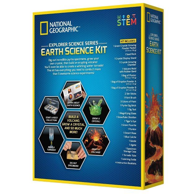 National Geographic Epic Science Series - Earth Science Kit | Target
