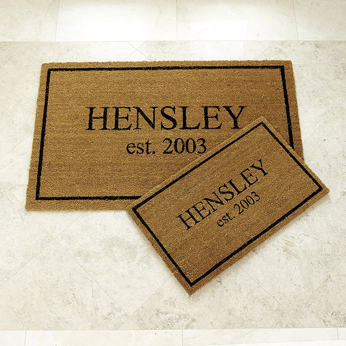 Personalized Estate Doormat | Ballard Designs, Inc.