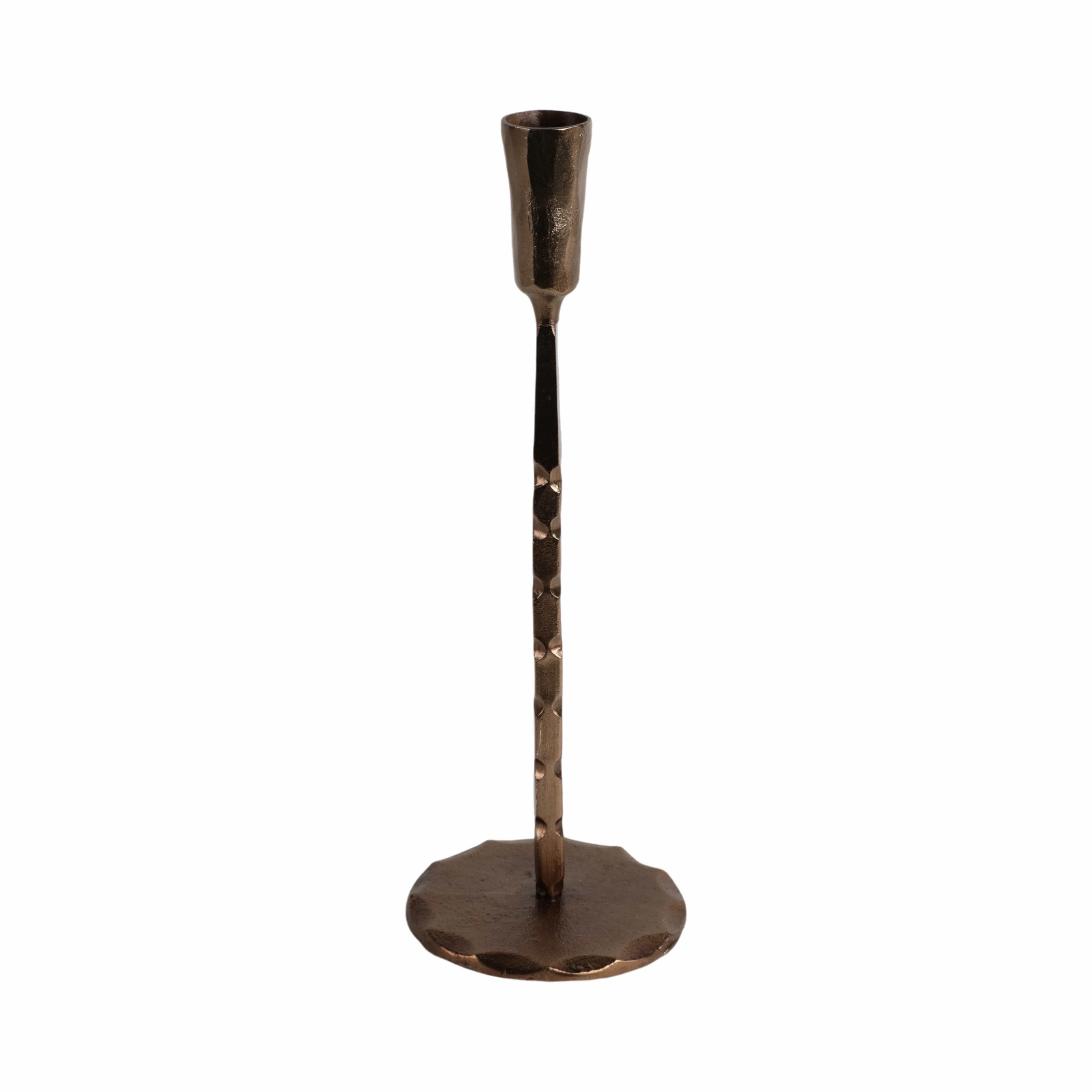 Twisted Taper Holder, Brown | Wayfair North America
