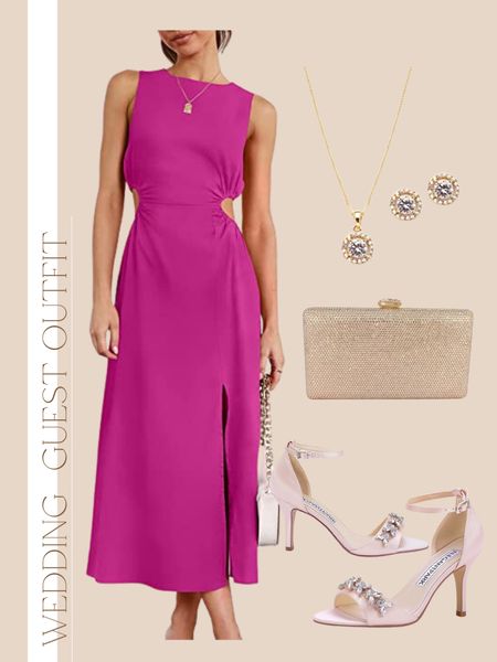 Wedding guest outfit idea. Amazon wedding guest dress

#LTKunder100 #LTKwedding #LTKstyletip