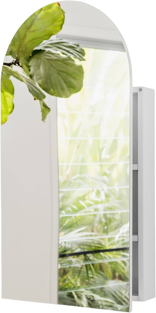Arched Medicine Cabinets for Bathroom with Mirror, Recessed Or Surface Mounted Bathroom Mirror Ca... | Amazon (US)