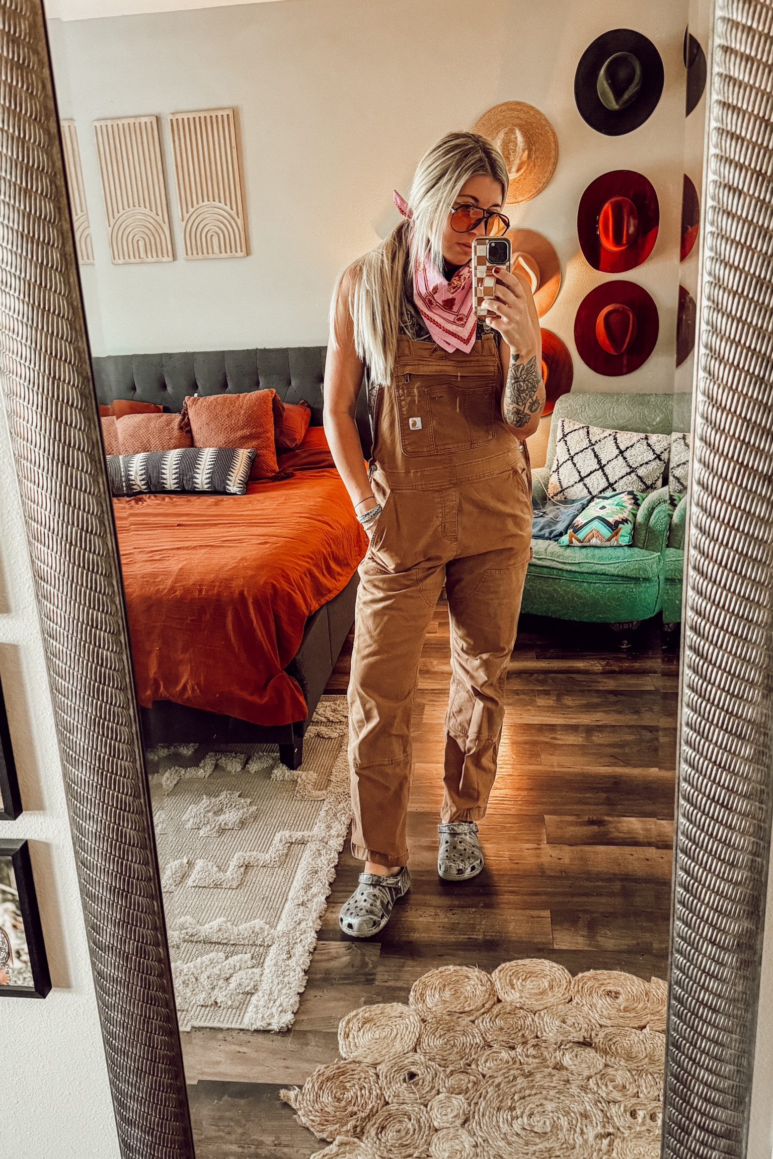 Homestead fit check 🤠 #gardening #gardeningoutfit #carhartt 

#LTKStyleTip #LTKSeasonal #LTKShoeCrush