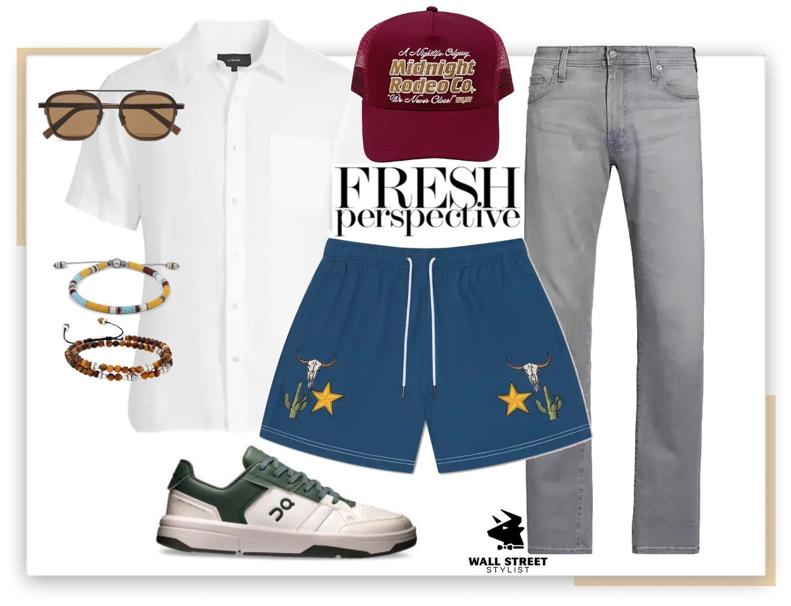 TGIF! Welcoming in the weekend in style.  California cool meets urban cowboy………..we have you covered as your weekend transitions from the beach to the bar to the backyard picnic………or any other chill weekend plans you may have. 

#LTKSwim #LTKMens #LTKSeasonal

#LTKSwim #LTKSeasonal #LTKMens