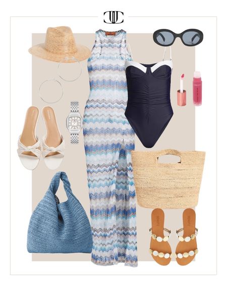 Here are looks that incorporate some of this month’s top sellers and most popular pieces.  

Round sunglasses, swimsuit, one piece bathing suit, slide heels, tote bag, cover-up, wedge sandal, cardigan, fedora summer outfit, summer look, casual look, vacation outfit, vacation look

#LTKstyletip #LTKswim #LTKover40