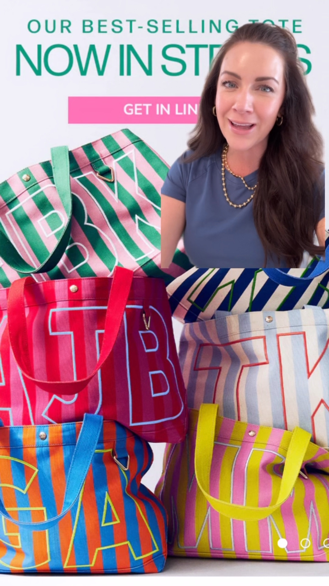 HELP!! Which color?! New viral striped canvas tote bags are here & going QUICK! The perfect mom bag that comes in 3 sizes—I’m getting medium but which color?’ 

#LTKSeasonal #LTKTravel #LTKmomlife