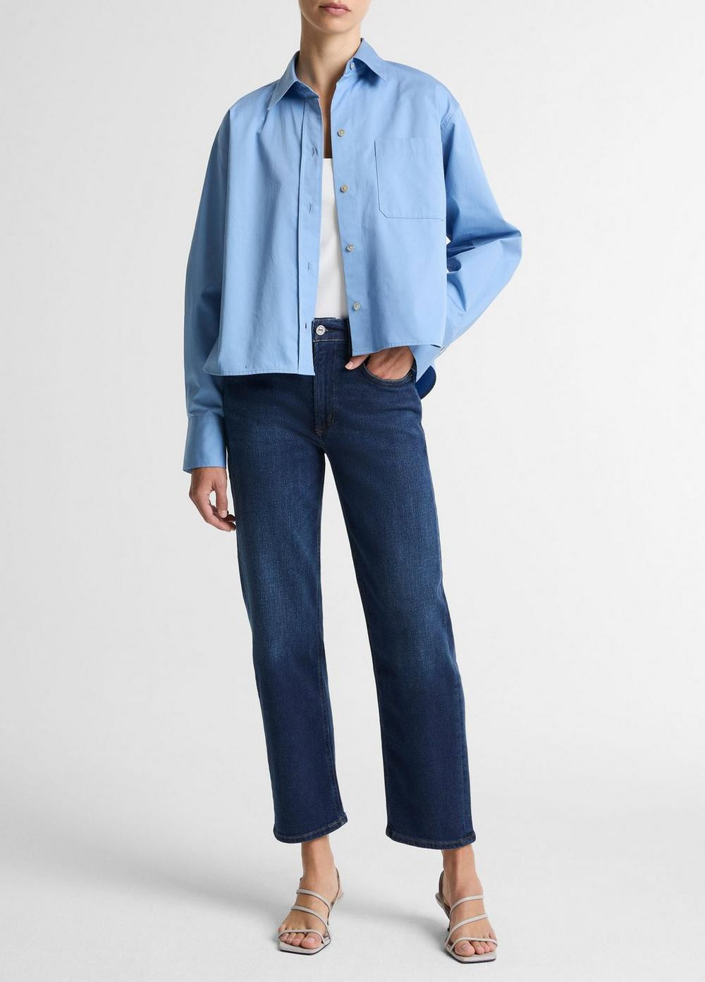 Women's Citizens Of Humanity Delfina Straight-Leg Jean, Pierre, Size 26 Vince | Vince LLC