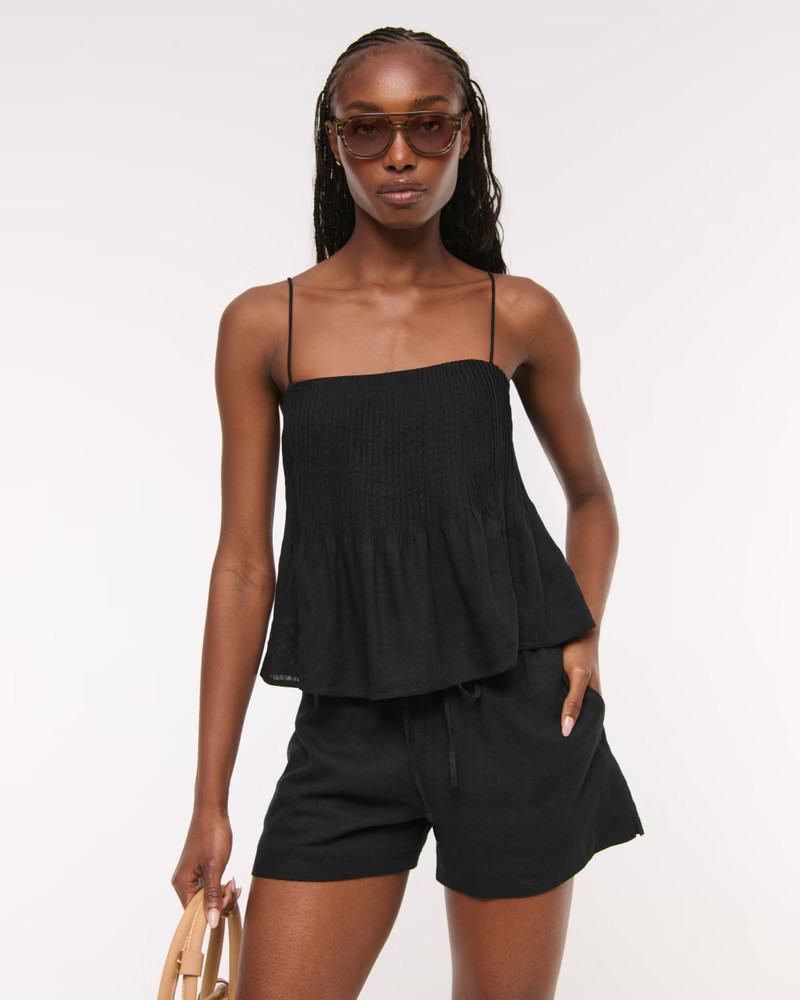 Pintuck Cami | Abercrombie & Fitch (US)