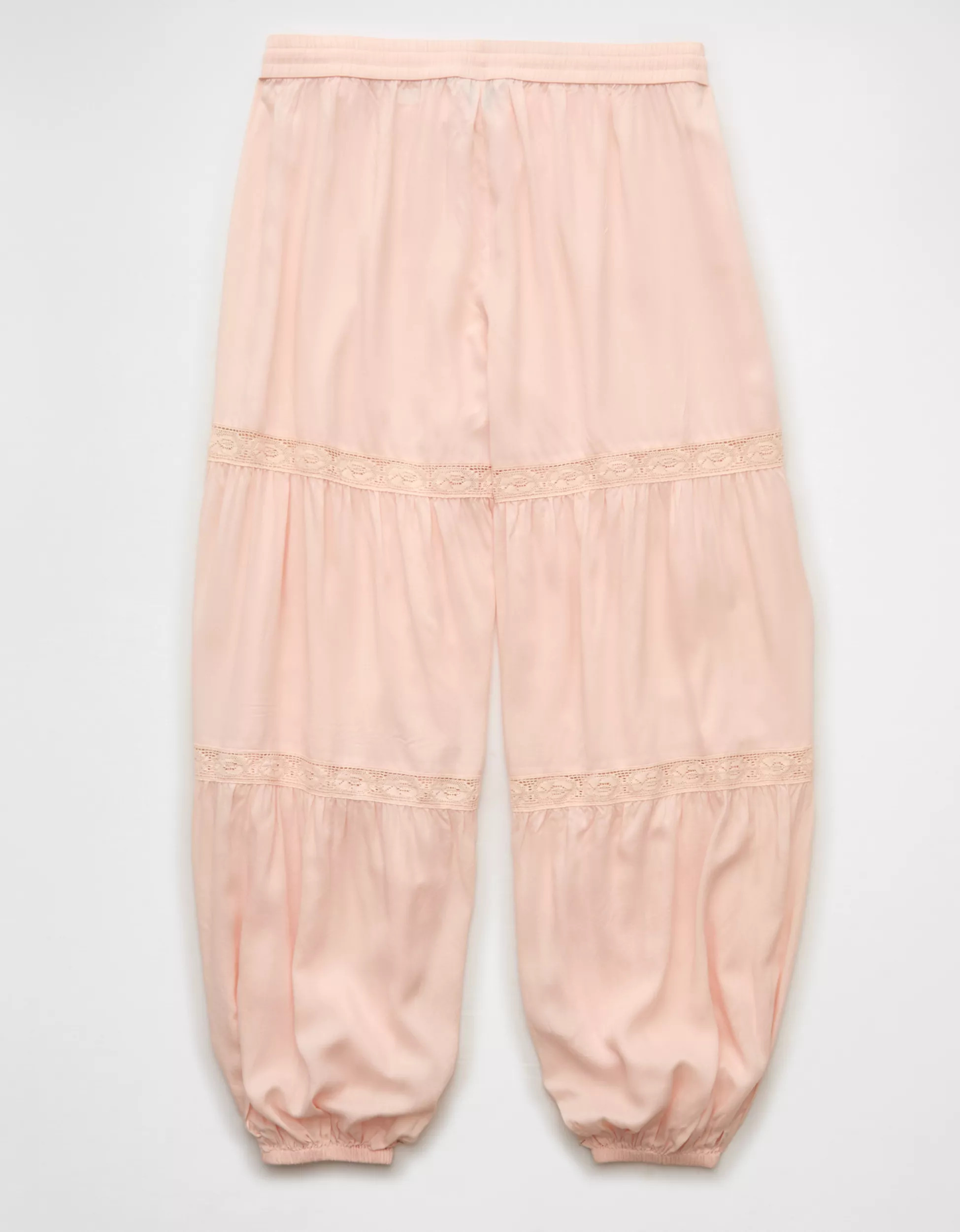 AE Low-Rise Lace Insert Saturday Jogger | American Eagle Outfitters (US & CA)