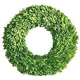 Preserved Boxwood Wreath 14 in by Tradingsmith | Amazon (US)