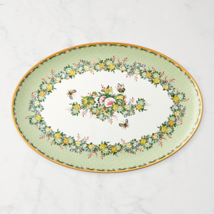 Famille Rose Oval Platter | Williams-Sonoma