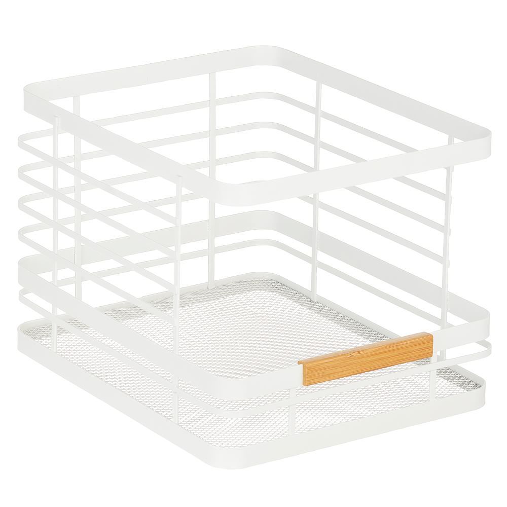 mDesign Metal Stacking Baskets (Set of 2) | West Elm (US)