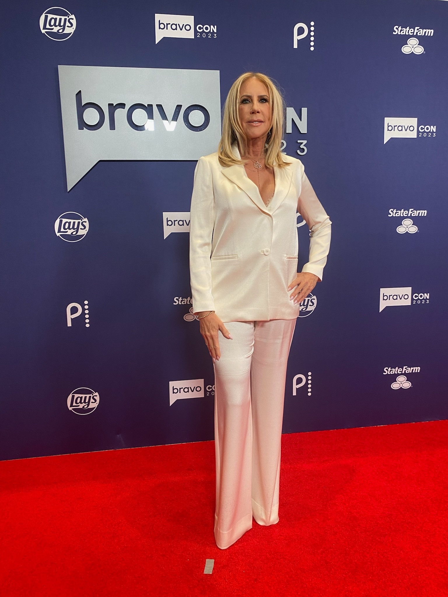 Day 2 of Bravocon in this fabulous white suit! 

#LTKover40 #LTKSeasonal #LTKHoliday