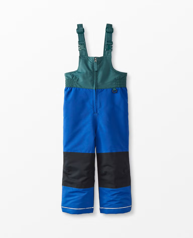 Colorblock Insulated Recycled Snow Overalls | Hanna Andersson