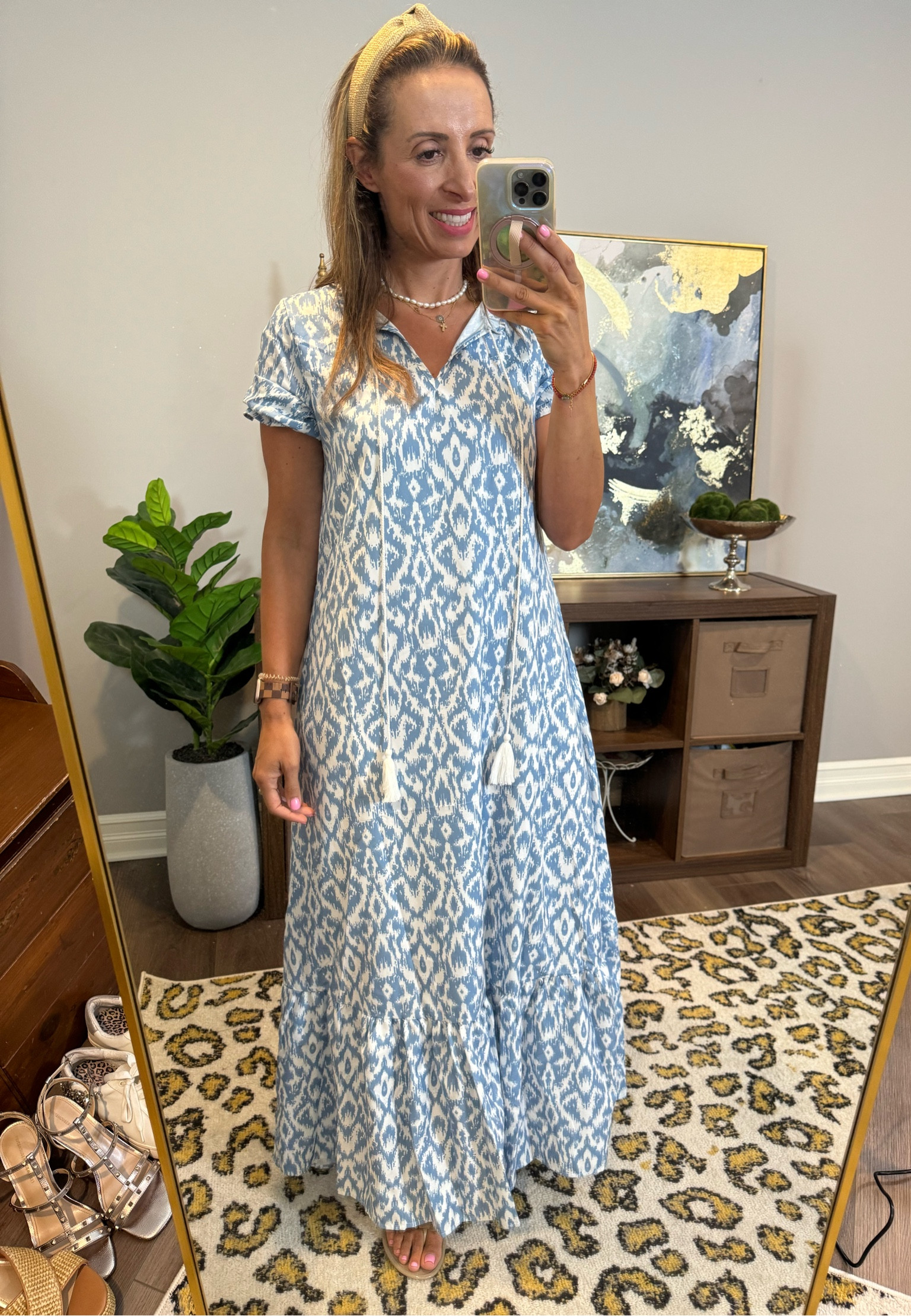 Full-length casual Dress under $10! 

#LTKFindsUnder50 #LTKSaleAlert #LTKWorkwear