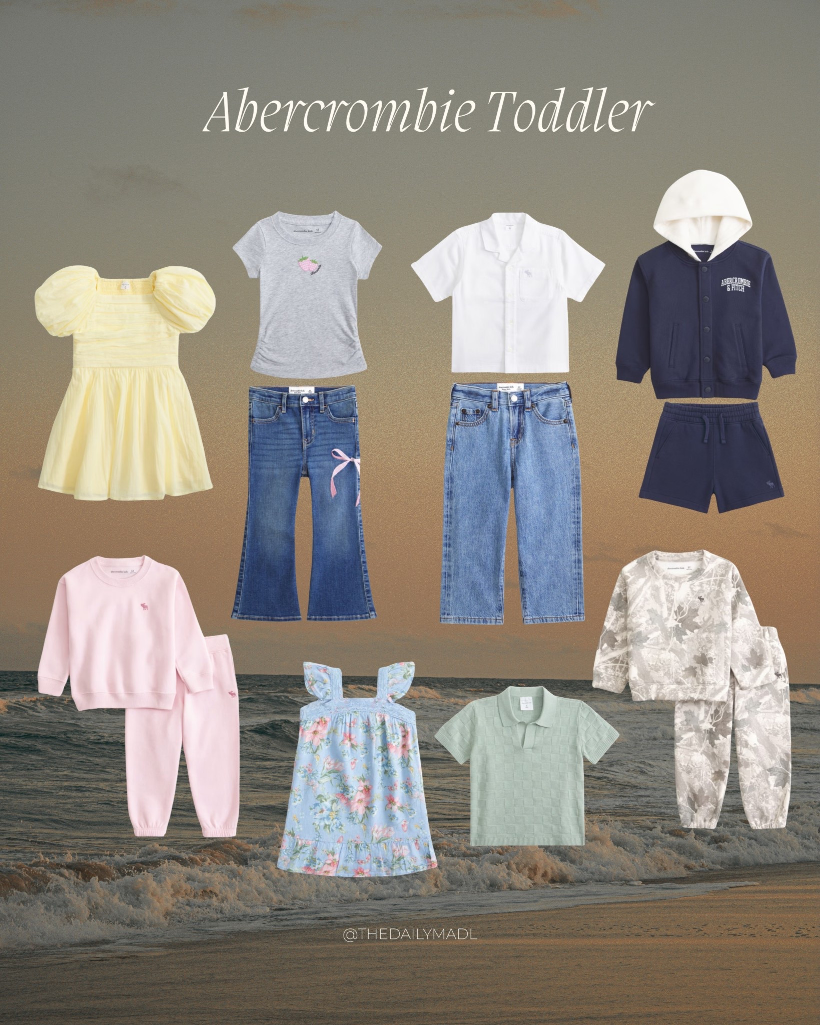 @abercrombie NEW toddler and baby pieces offically launched☀️

#LTKKids #LTKBaby