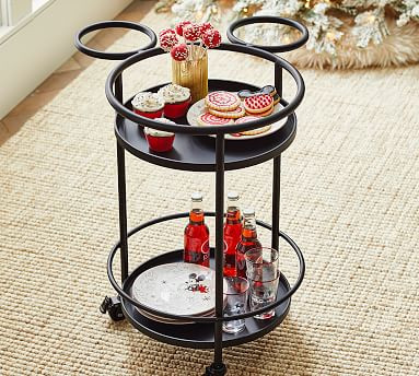 Disney Mickey Mouse 22" Round Kitchen Cart | Pottery Barn (US)