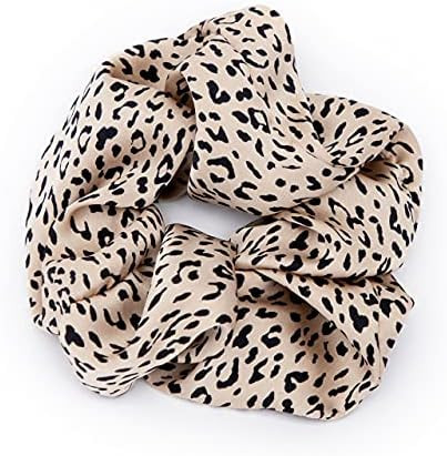 Kitsch Eco-Friendly Brunch Scrunchie, Hair Tie, Ponytail, 1 count (Leopard) | Amazon (US)