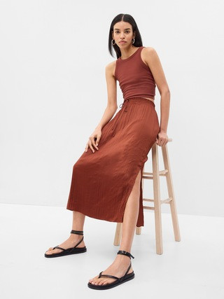 Pleated Midi Skirt | Gap (CA)
