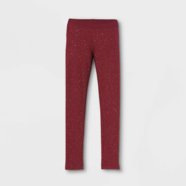 Girls' Sparkle Leggings - Cat & Jack™ | Target