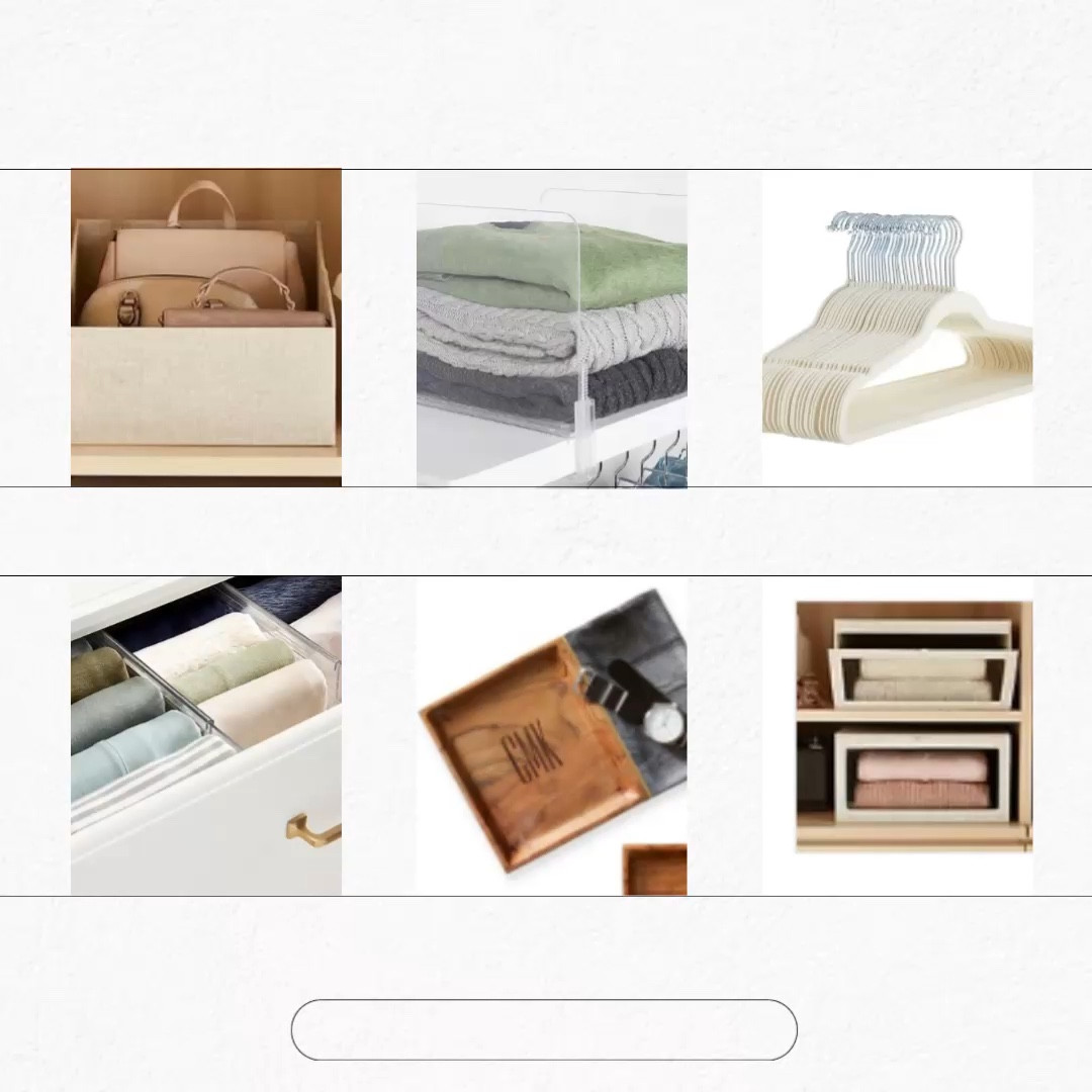 New Closet organization for 2025. Adding the right hangers, valet rods & hooks keeps items tidy and off the floor. Baskets and bins help take advantage of space above and below the hanging clothing  

#LTKSaleAlert #LTKHome #LTKSeasonal