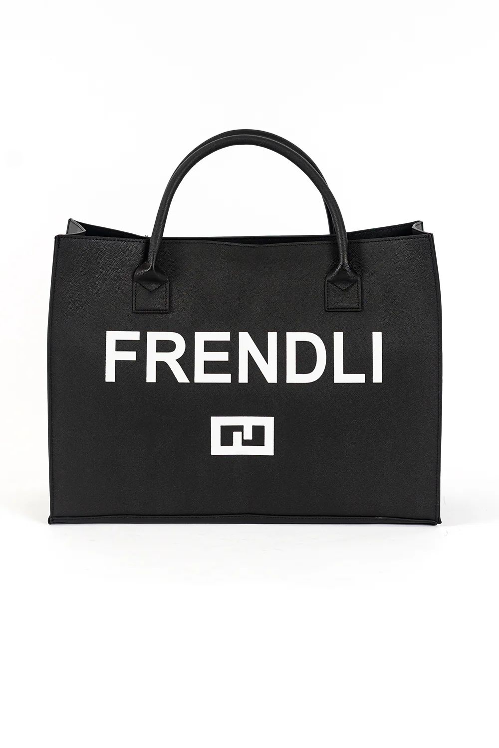 MODERN VEGAN TOTE - Frendli (Black) | Los Angeles Trading Co