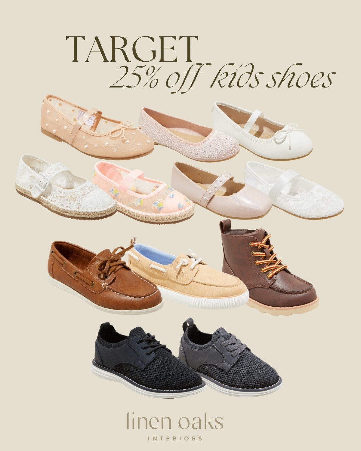 25% off kids shoes at Target!