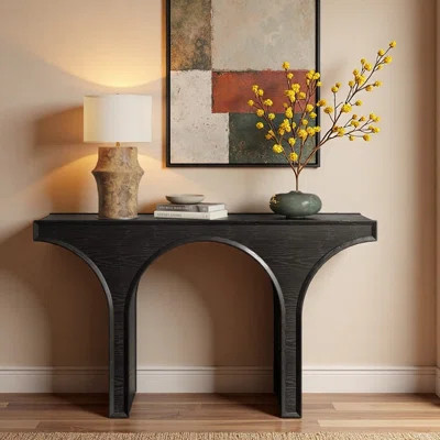 Mid-Century Modern Solid Wood Console Table | Wayfair North America