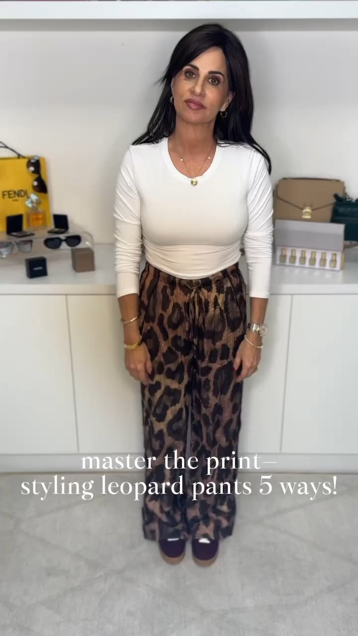 🐾 Leopard print, but make it iconic! Five outfits, one pair of pants—you won’t believe the possibilities. 

#LTKOver40 #LTKStyleTip #LTKWatchNow