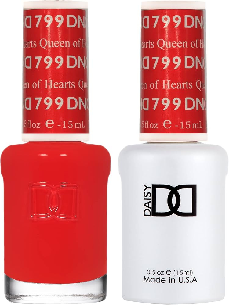 DND Gel Polish Set, Red Collection, UV/LED GelPolish and Air Dry Nail Lacquer, Matching Chip-Free... | Amazon (US)