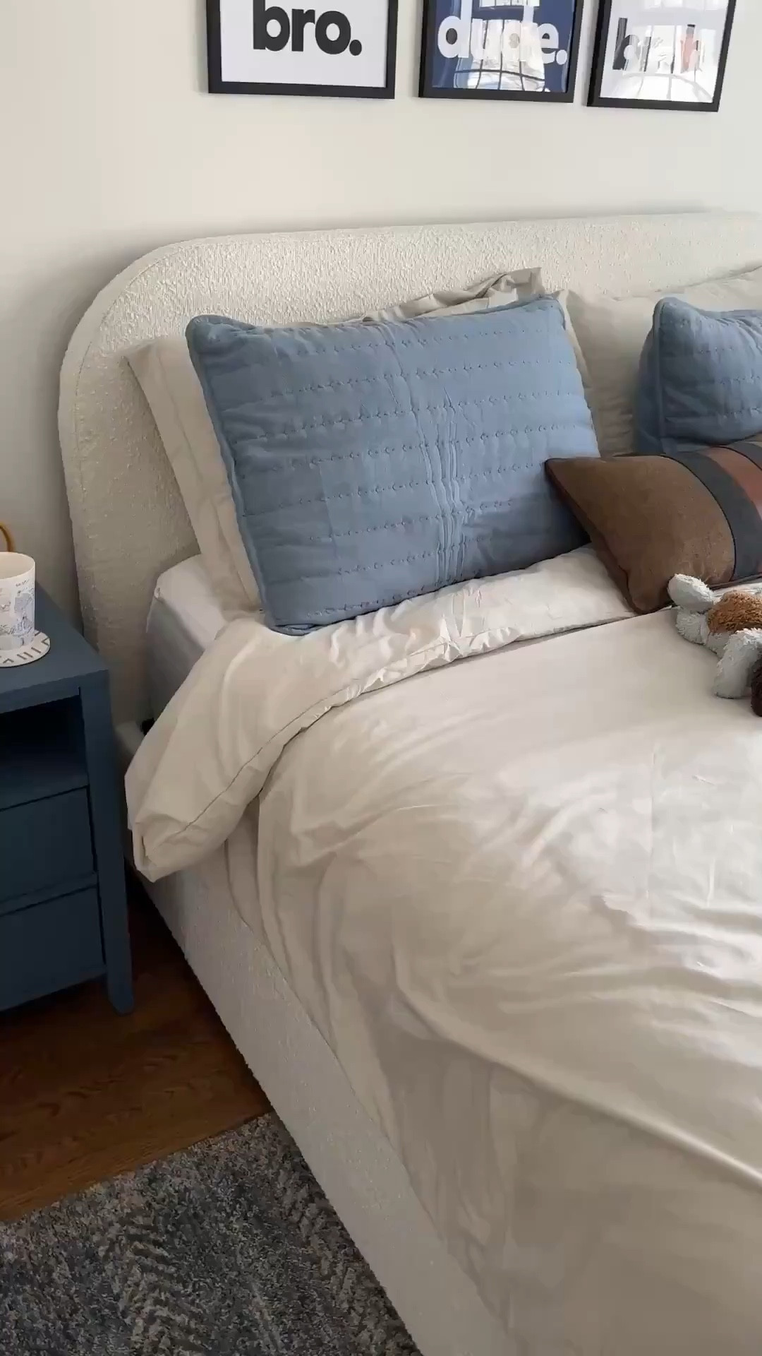 Bouclé bedframe on sale! And it comes in a bunch of colors! Perfect for any room!

#LTKHome #LTKSaleAlert