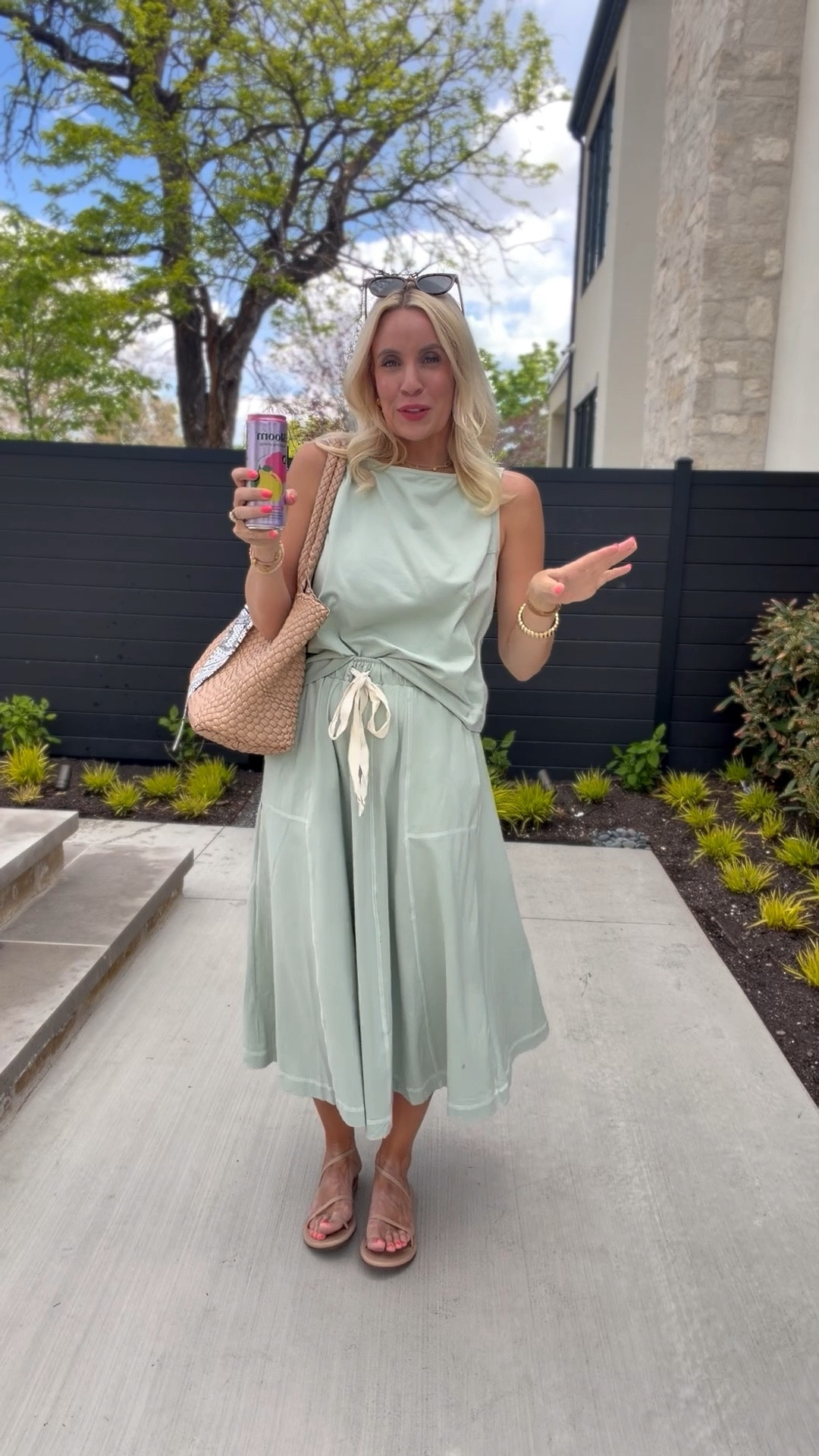 This set now comes in this light green! Size M

#LTKgrwm #LTKmomlife #LTKootd