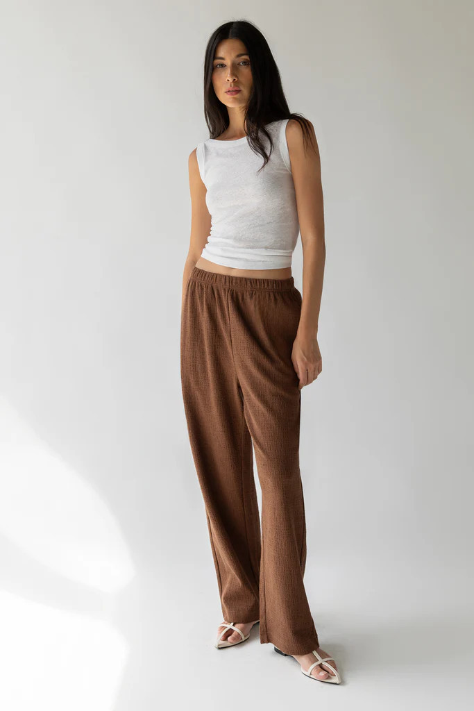 ELASTIC WAIST PANT | OAK + FORT