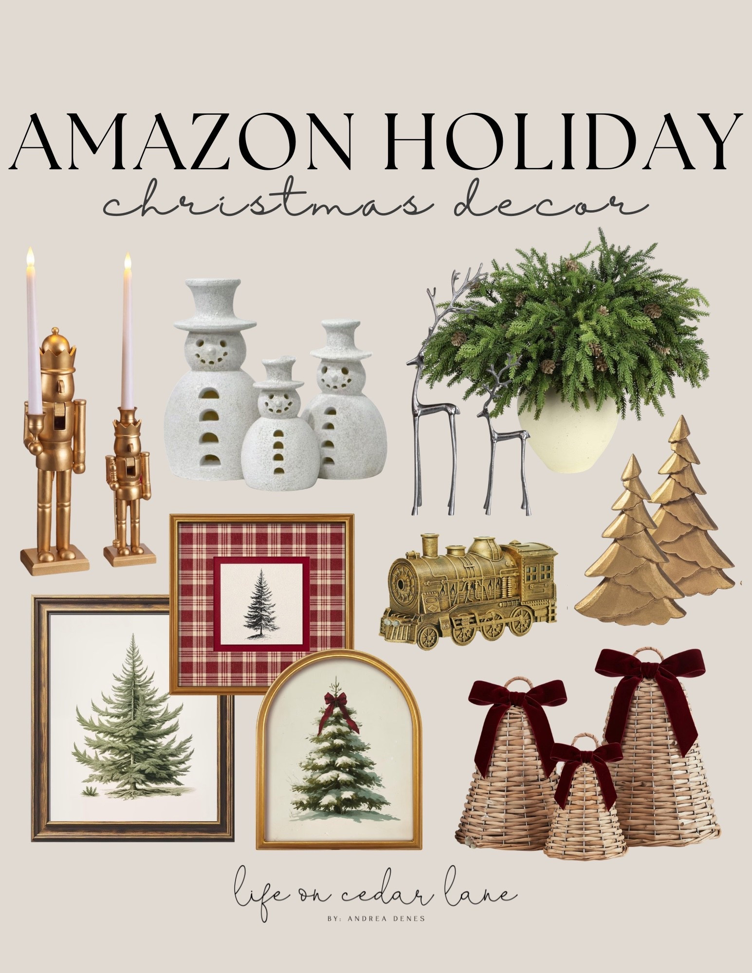 Deck the halls with these festive Amazon finds! Perfect for the holiday season. #amazonstyle #christmasdecor

#LTKSeasonal #LTKSaleAlert #LTKHome