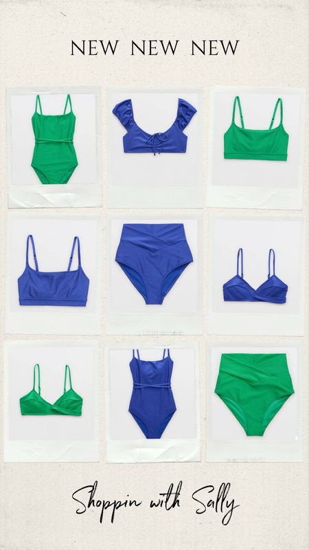 New swim!!! I haven’t verified these but green looks to be spring and blue possibly a bright navy for springs and winters! #hocspring #hocwinter 

#LTKMidsize #LTKOver40 #LTKFindsUnder50