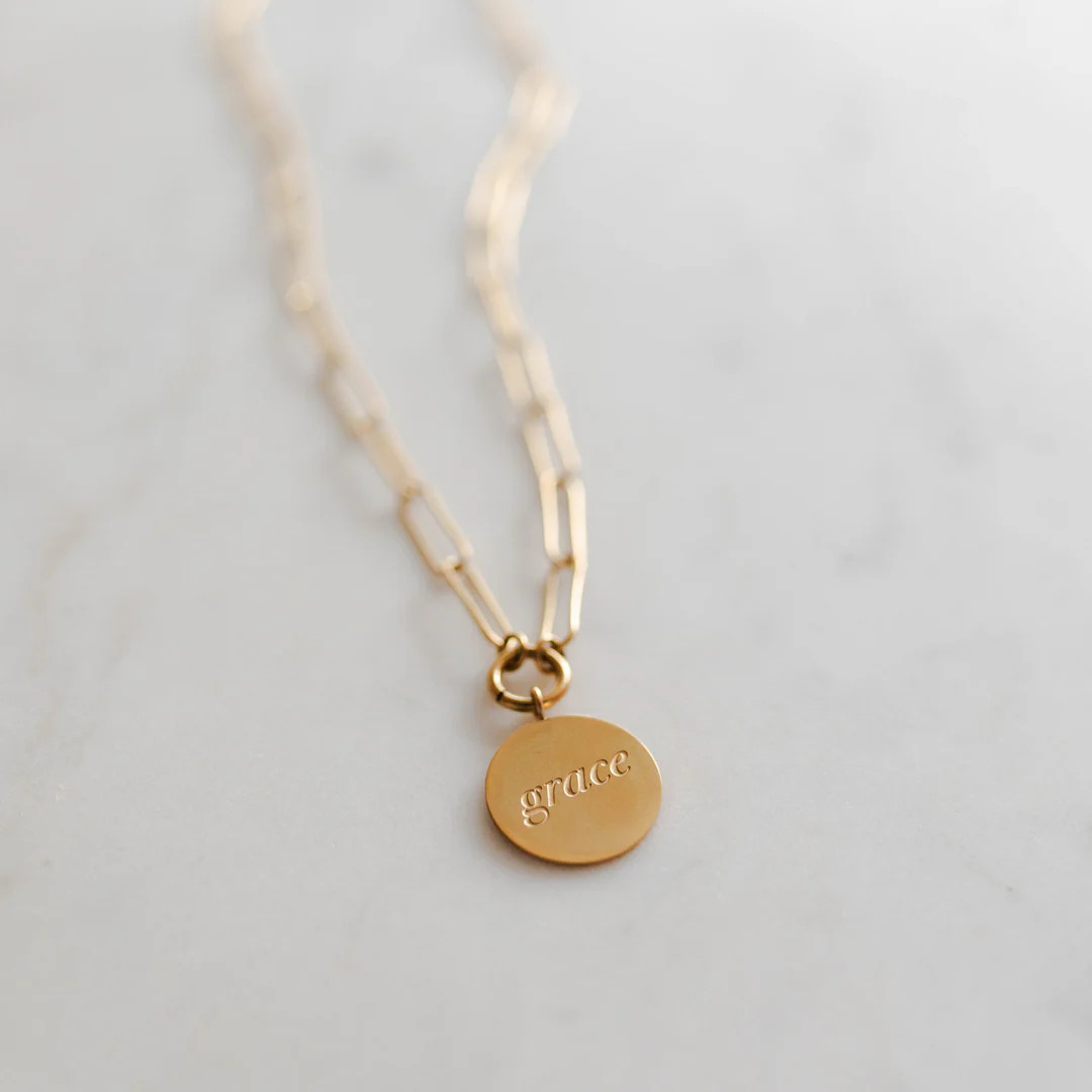 Abide in Grace Necklace | The Daily Grace Co.