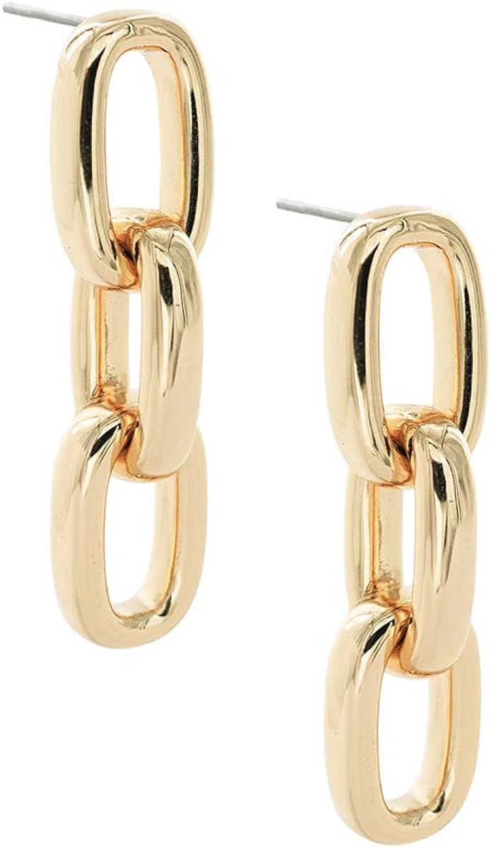 Uncommon James Chain Earrings | Gold | Amazon (US)