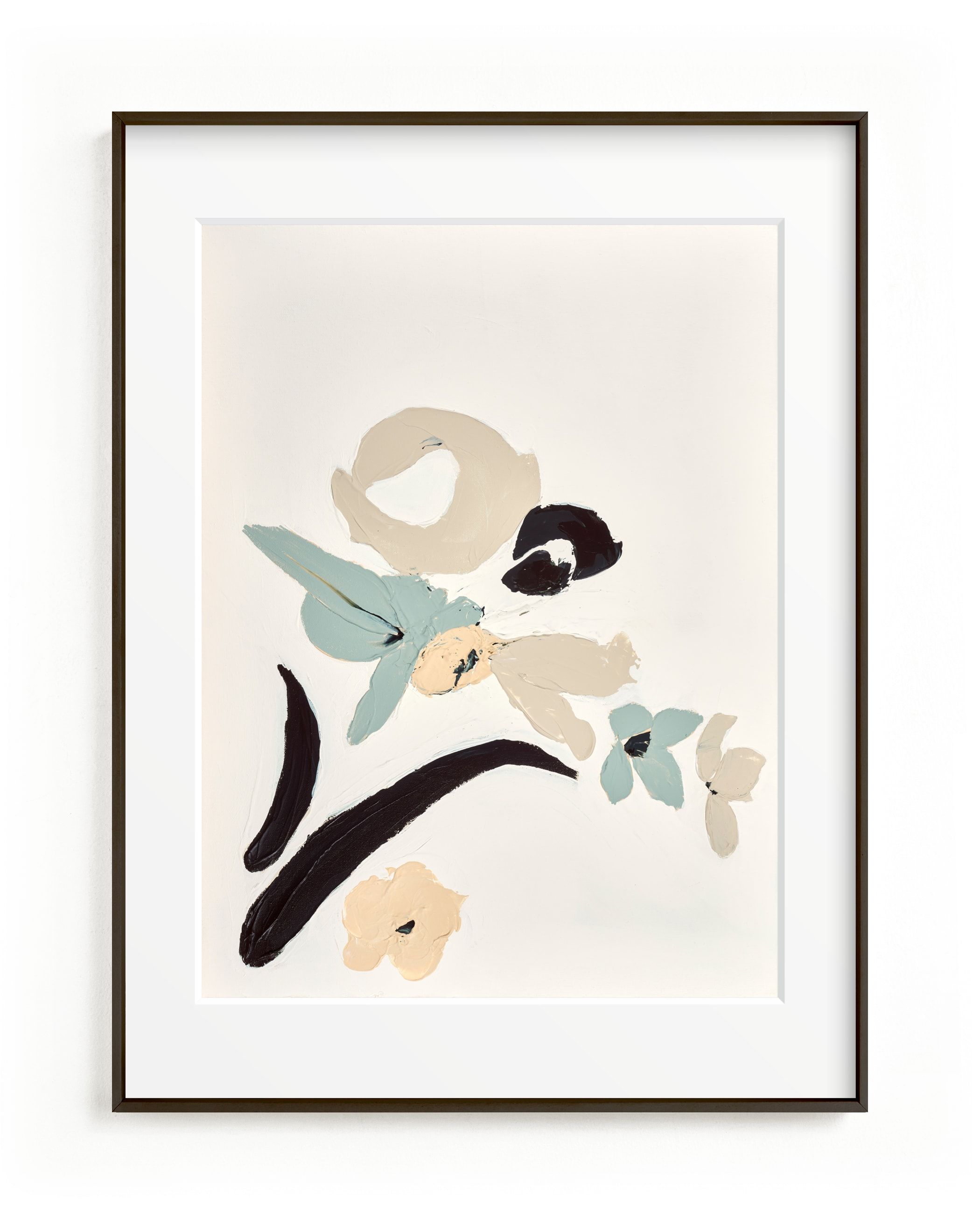 "Windswept Diptych 1" - Painting Limited Edition Art Print by Caryn Owen. | Minted