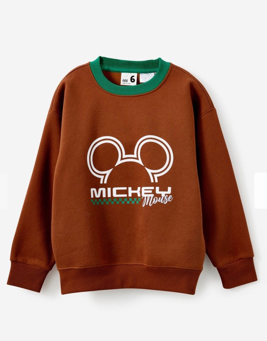 Shop Jay’s Micky sweatshirt from Cotton On!
