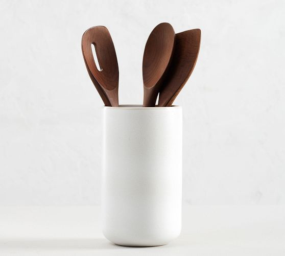 Mason Stoneware Utensil Holder | Pottery Barn (US)