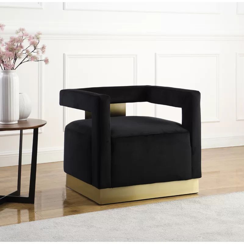 Jocoby Upholstered Barrel Chair | Wayfair North America