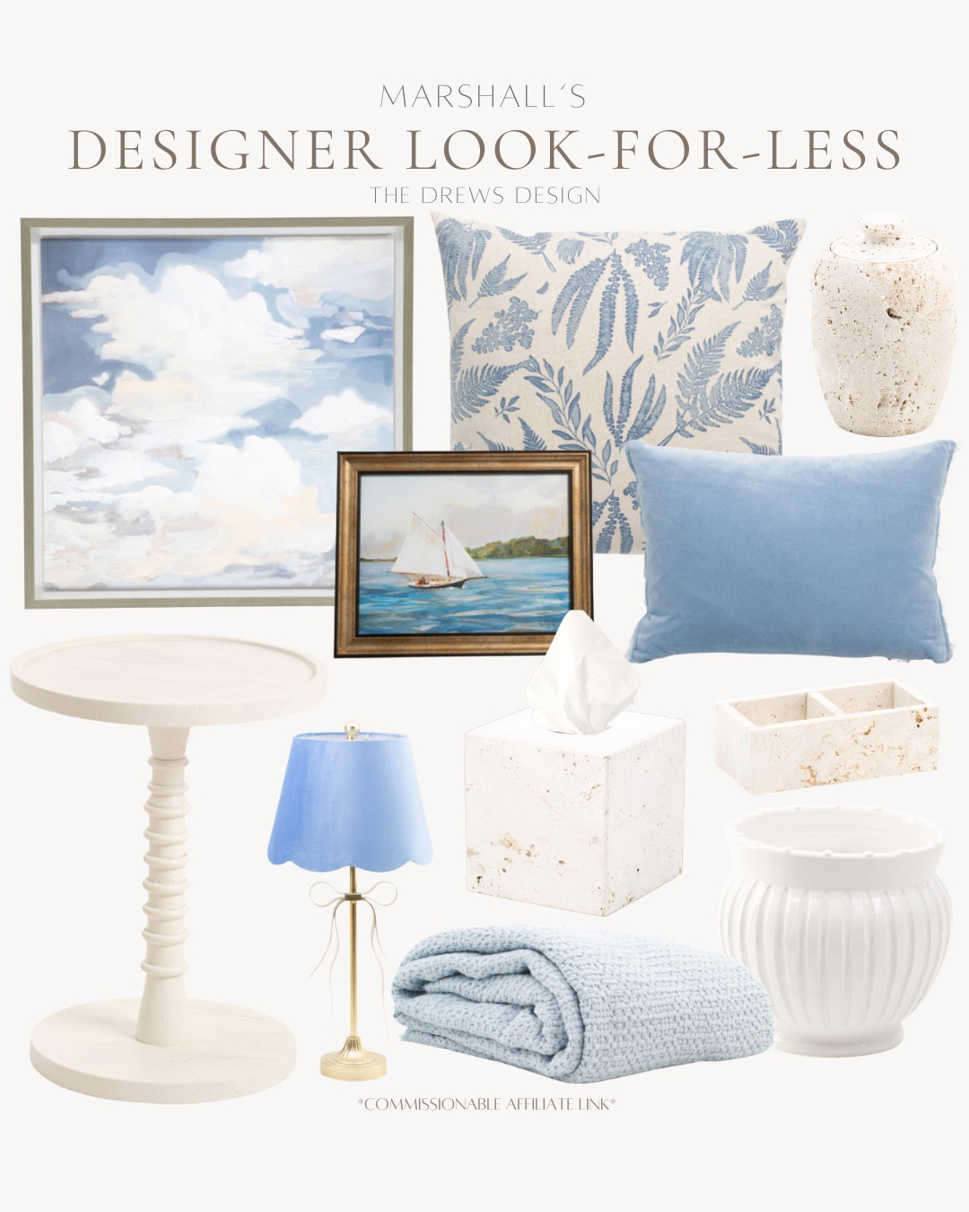 Looks for less home finds include throw pillows, vase, tissue box cover, table lamp, side table, and all art, throw blanket, canister.

Home decor, looks for less, home accents, coastal decor 

#LTKSeasonal #LTKvlog #LTKHome