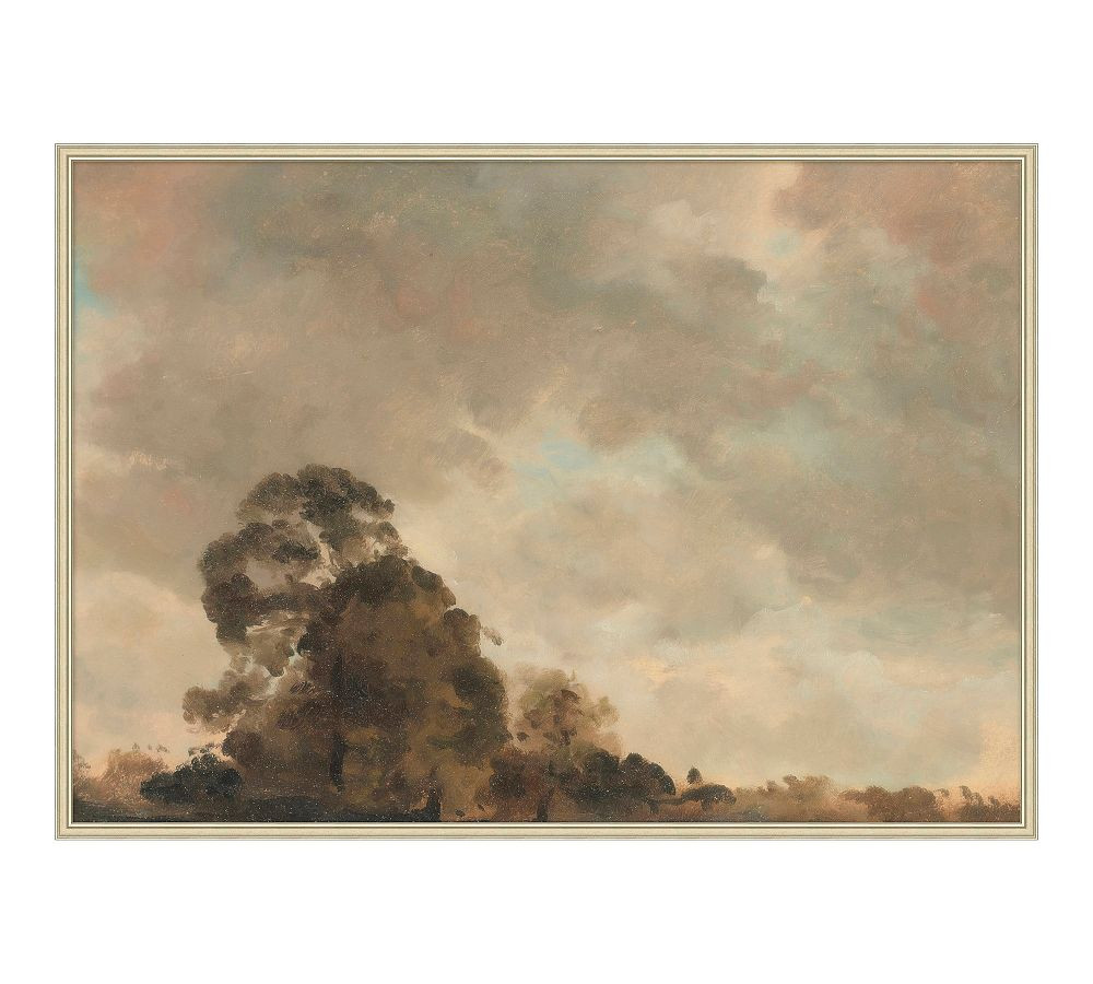 Study of the Heavens Framed Canvas | Pottery Barn (US)