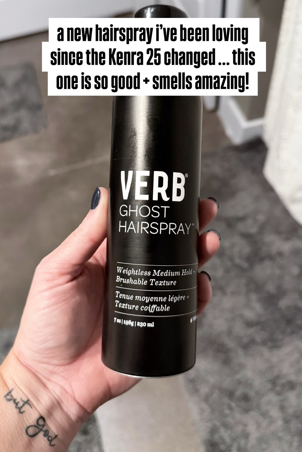 i’ve been sold out for Kenra Volume 25 for sooo many years but recently it just isn’t the same! i’ve been loving this Verb option I recently found at Ulta. The hold is almost identical to Kenra, at a much better price point and it smells amazing. 

#LTKStyleTip #LTKOver40 #LTKBeauty