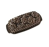 Nordic Ware 93448 Wheat & Pumpkin Cast Loaf Pan, 6 Cup Capacity, Bronze | Amazon (US)