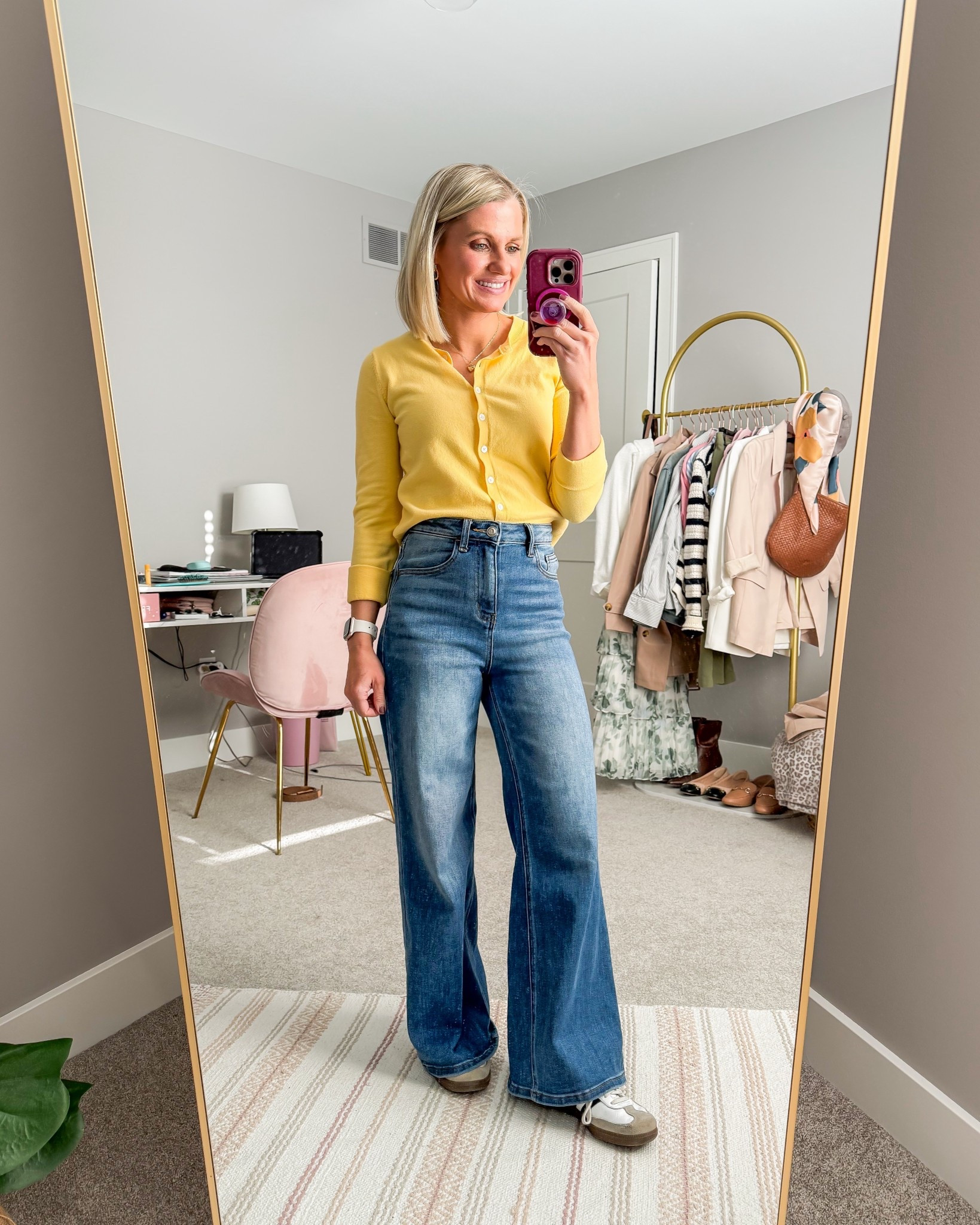 What I wore this week! 
Cardigan- small
Jeans- 25

#LTKPetite #LTKOver40 #LTKSeasonal